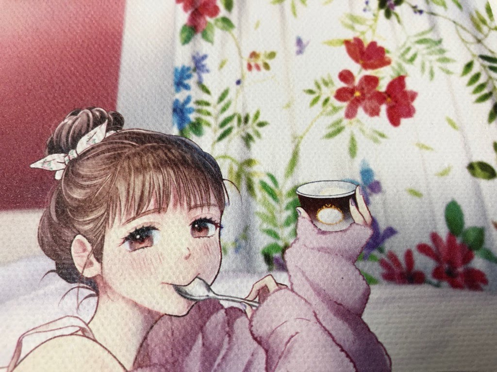 A3サイズ キャンバスプリント事例（うめだはなこ様